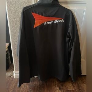 XL Fastback Roping Men's Black Jacket